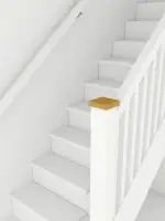 Rendering a newel post with a cap