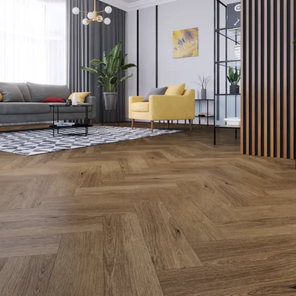 Arbiton Amaron Herringbone Georgetown Oak Floor - Image 5