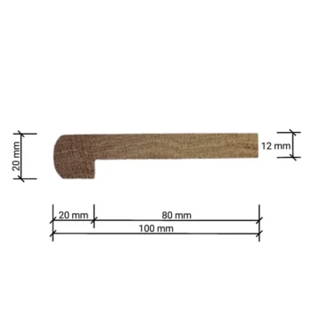 Landing tread dimensions