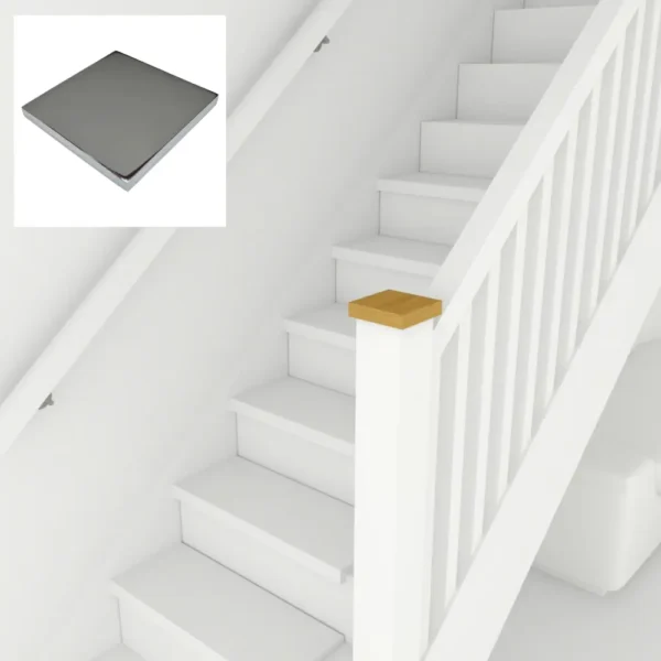 Chrome Newel Cap - Image 6