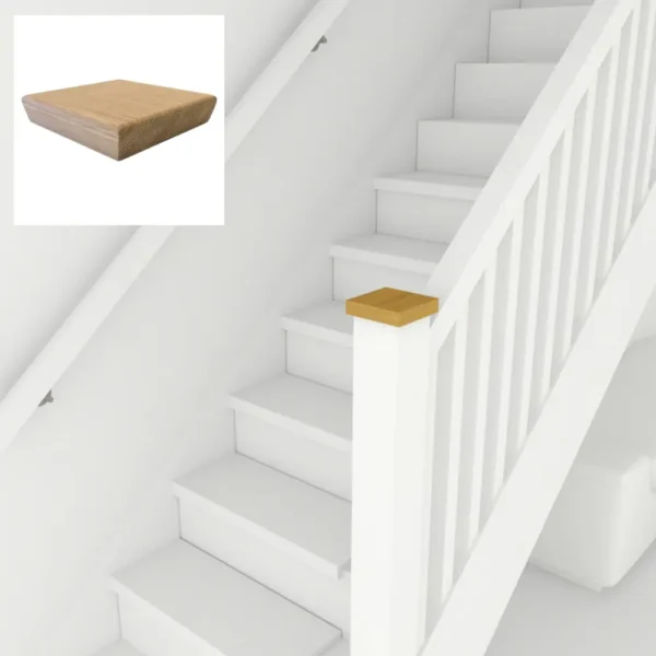Signature Newel Cap To Fit Newel Post Cladding - Image 5