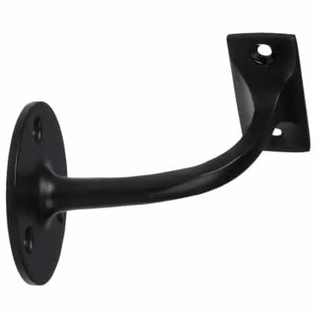 Black Wall Handrail Bracket