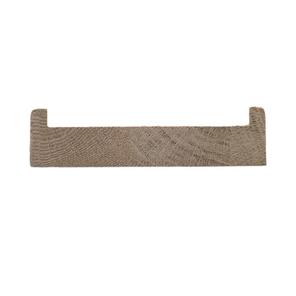 Floor to Ceiling Oak Finger Joint Baserail Grooved for 90mm Spindles - Image 2