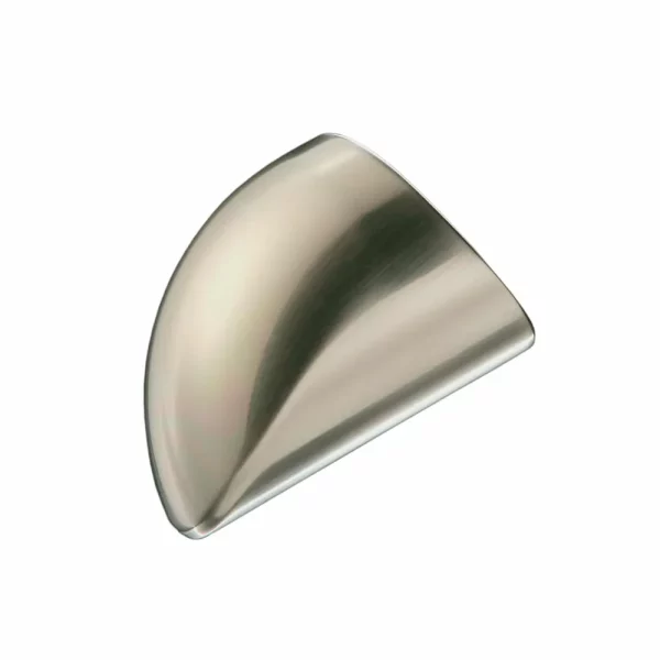 Mopstic Handrail End Cap 54mm Diameter - Brushed Nickel