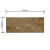 Oak Tread for Floating Staircase 110x270x1000mm - Image 3