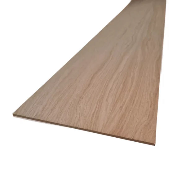 Oak veneered staircase stringer 300 x 6 x 2440 mm
