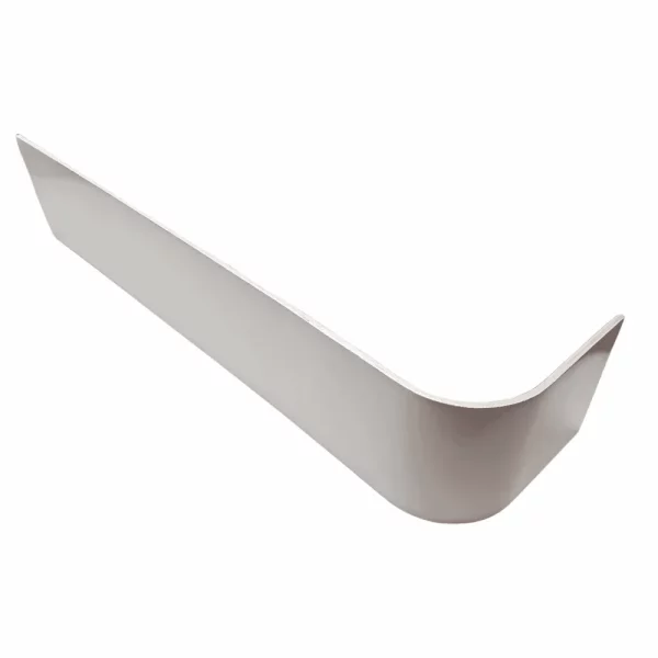 White Primed Bullnose Riser L/R