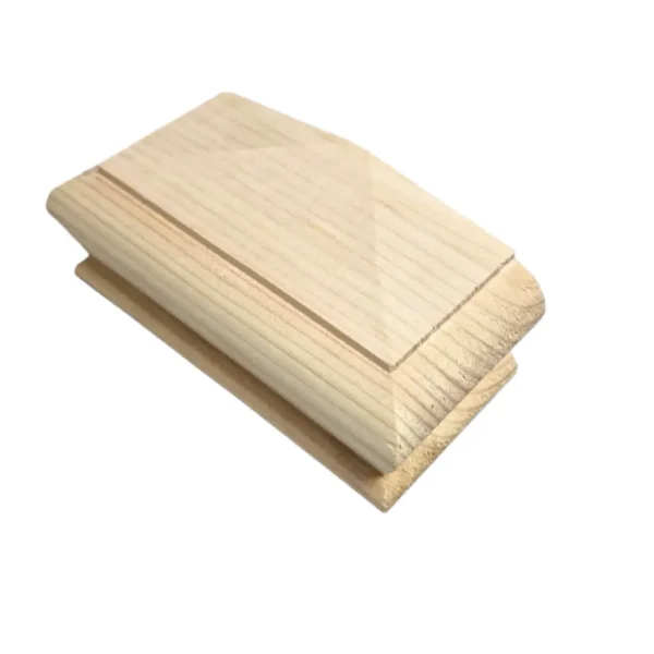 Pine Pyramid Newel Cap to fit 90 mm Newel Post - Image 2