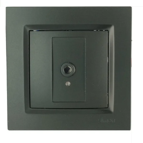 Motion/twilight sensor in one black for stairs - 10A - SIMON 10