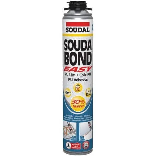 Soudal Souda Bond Easy Gun PU Adhesive 750ml