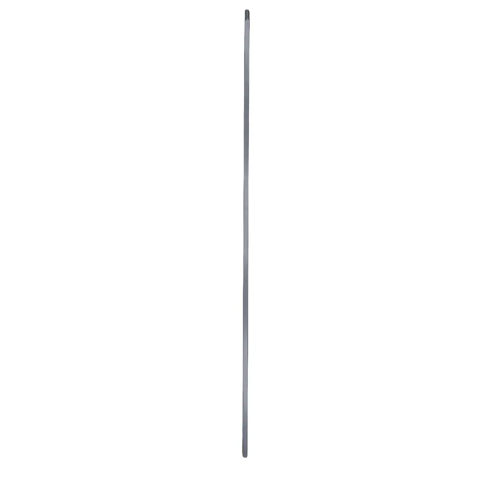 Plain metal spindle – grey