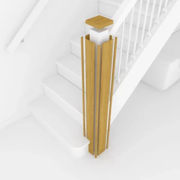 Newel Cladding