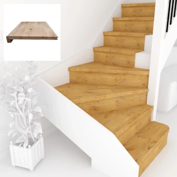 Rustic Oak Steps Cladding - Modern Range