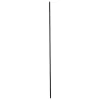 Plain metal spindle - matt black